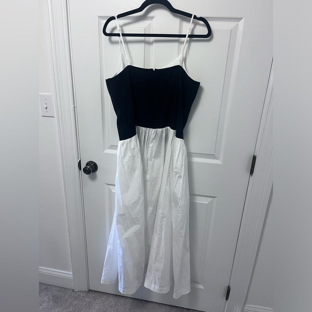 By Anthropologie Twofer Peekaboo Midi Dress - Picture 6 of 8
